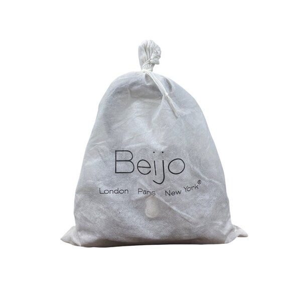 Beijo Brown Leather With Matching Coin Purse Set Twist Lock Women Handbag Size M - Picture 16 of 16